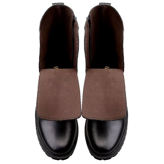 Botas de combate de cuero auténtico - Imagen 7