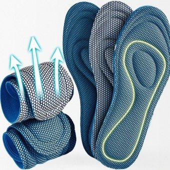 Pack de 2 plantillas acolchadas absorbentes de sudor
