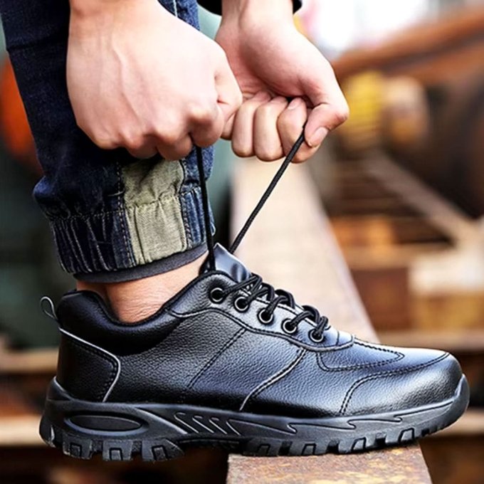 Zapatos de trabajo tácticos negros - Imagen 6