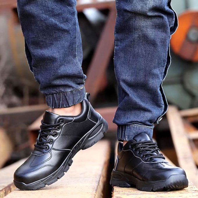 Zapatos de trabajo tácticos negros - Imagen 2