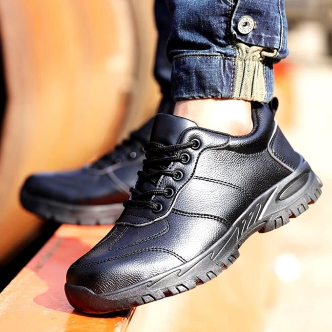 Zapatos de trabajo tácticos negros - Imagen 3