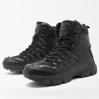Botas tácticas de trekking negras