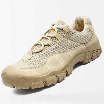 Zapatillas tácticas de CrossFit color arena desierto