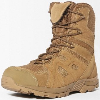 Botas tácticas de senderismo marrón coyote