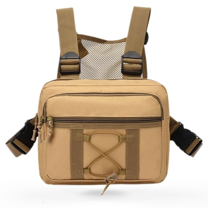 Bolsa táctica ligera de pecho