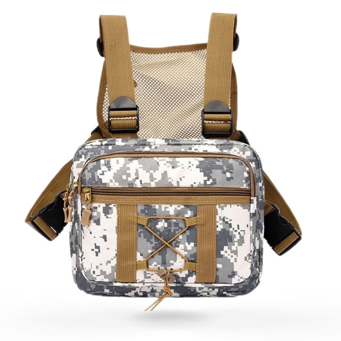 Bolsa táctica ligera de pecho - Imagen 7