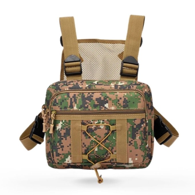 Bolsa táctica ligera de pecho - Imagen 5