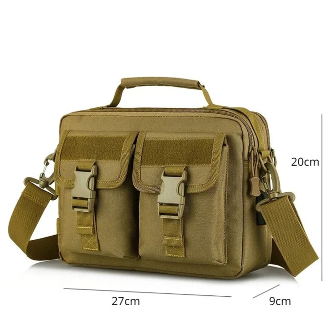 Bolsa táctica de hombro para portátil - Imagen 2