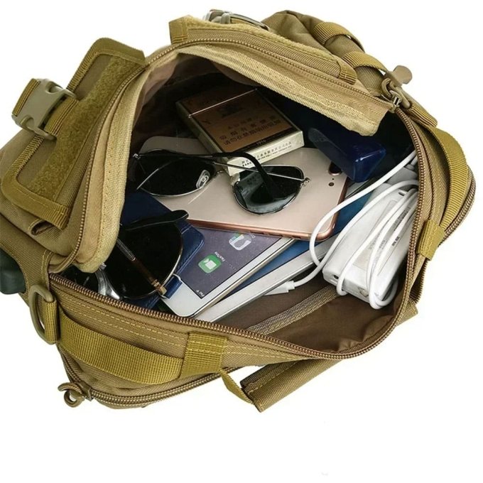 Bolsa táctica de hombro para portátil - Imagen 4