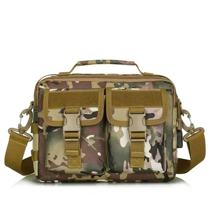 Bolsa táctica de hombro para portátil - Imagen 8