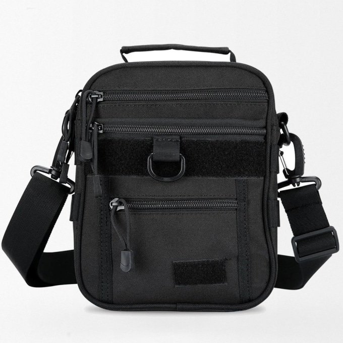 Bandolera táctica con funda para pistola