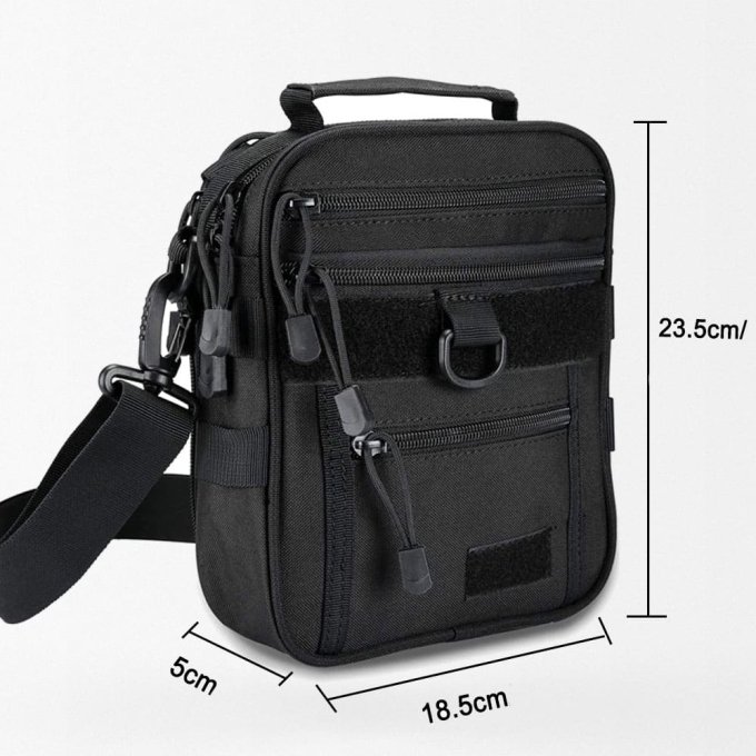 Bandolera táctica con funda para pistola - Imagen 2