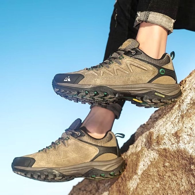 Zapatillas de trail tácticas Hikeup marrón - Imagen 5
