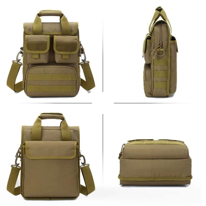 Bolsa bandolera táctica vertical - Imagen 4
