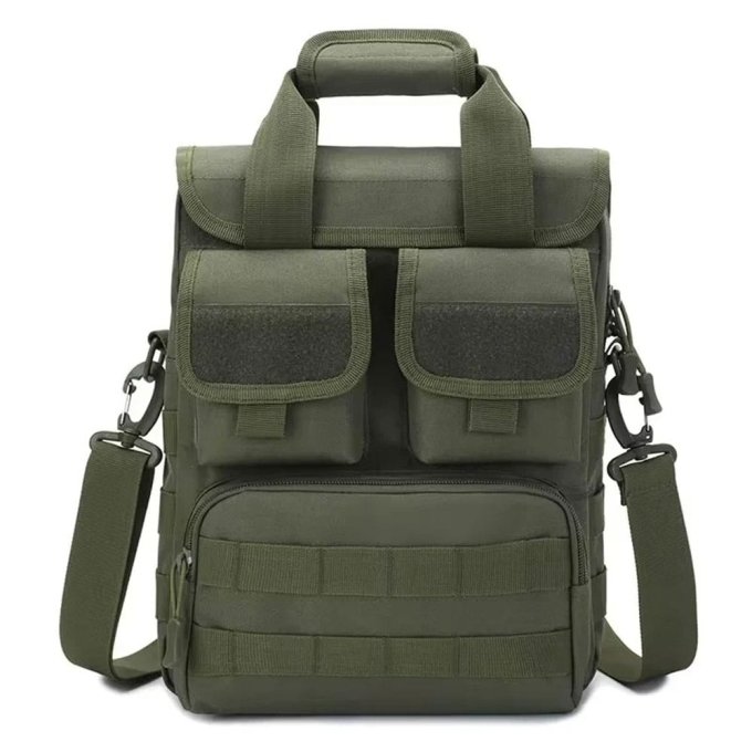 Bolsa bandolera táctica vertical - Imagen 7