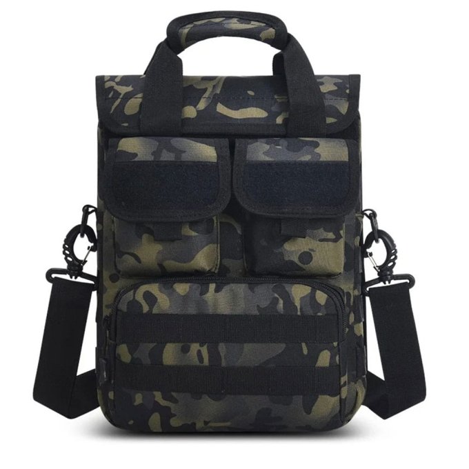 Bolsa bandolera táctica vertical - Imagen 9
