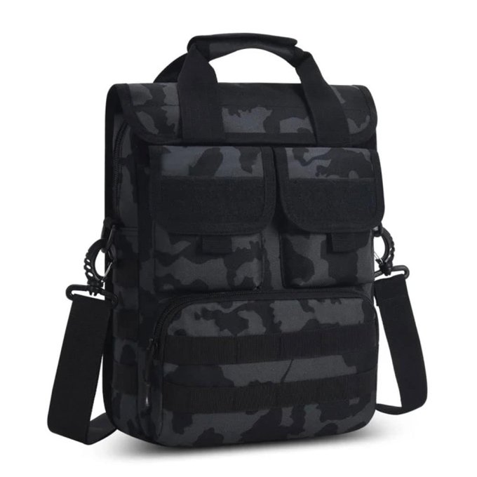 Bolsa bandolera táctica vertical - Imagen 10