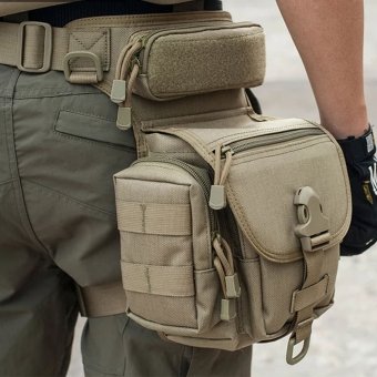 Bolsa táctica de cintura y pierna