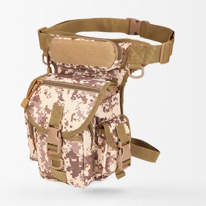 Bolsa táctica de cintura y pierna - Imagen 10
