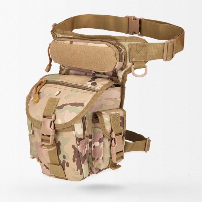 Bolsa táctica de cintura y pierna - Imagen 5