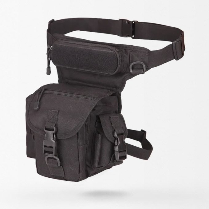 Bolsa táctica de cintura y pierna - Imagen 6
