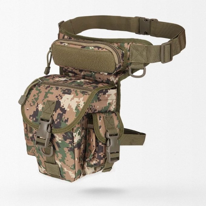 Bolsa táctica de cintura y pierna - Imagen 8
