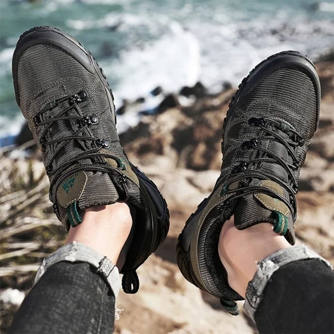 Zapatillas tácticas de senderismo Hikeup - Imagen 2