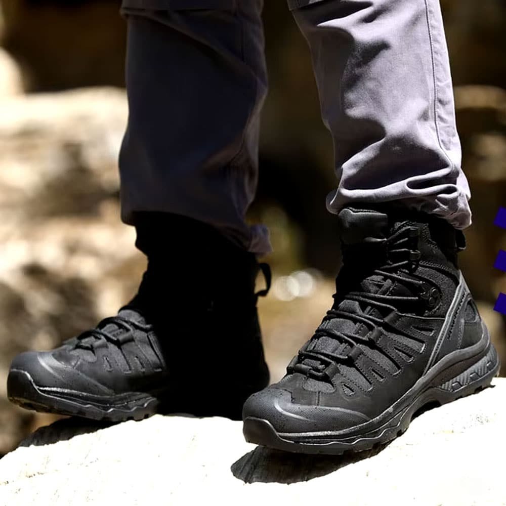 Botas de trekking impermeables negras - Imagen 3