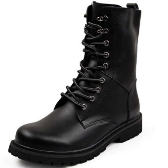 Botas tácticas impermeables de cuero