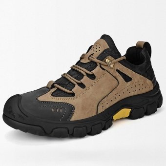 Zapatos tácticos impermeables Hikeup caqui