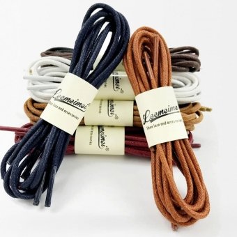 Cordones redondos encerados para botas