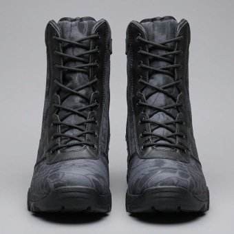 Black Camo combat boots – Kryptek Typhon
