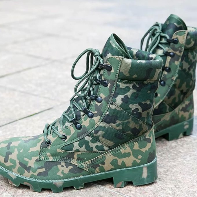 Botas de combate camufladas Fleck D - Imagen 3