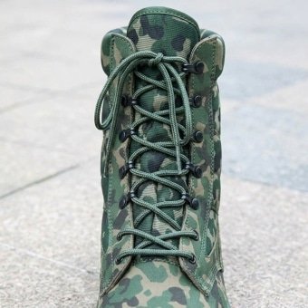 Camouflage combat boots Fleck D