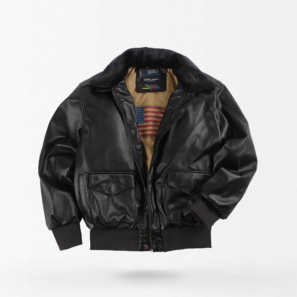 Chaqueta aviador A2 de cuero vintage