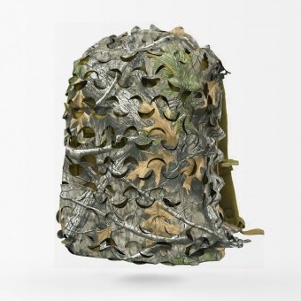 Funda ghillie 3D para mochila – camuflaje de caza