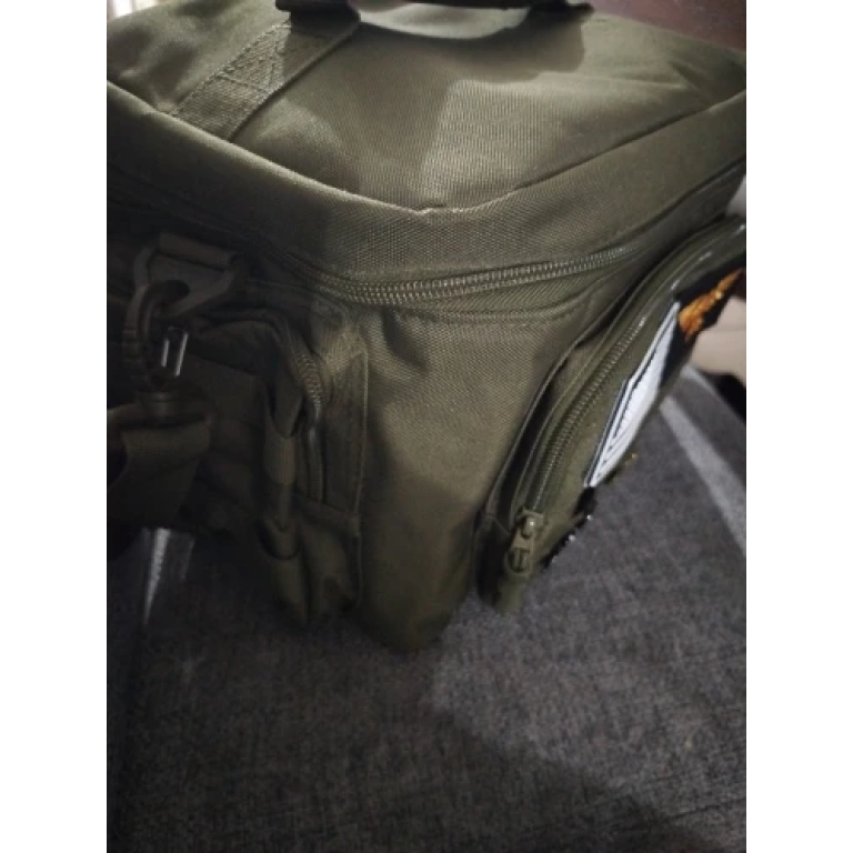 Bolsa térmica táctica para almuerzo negra photo review