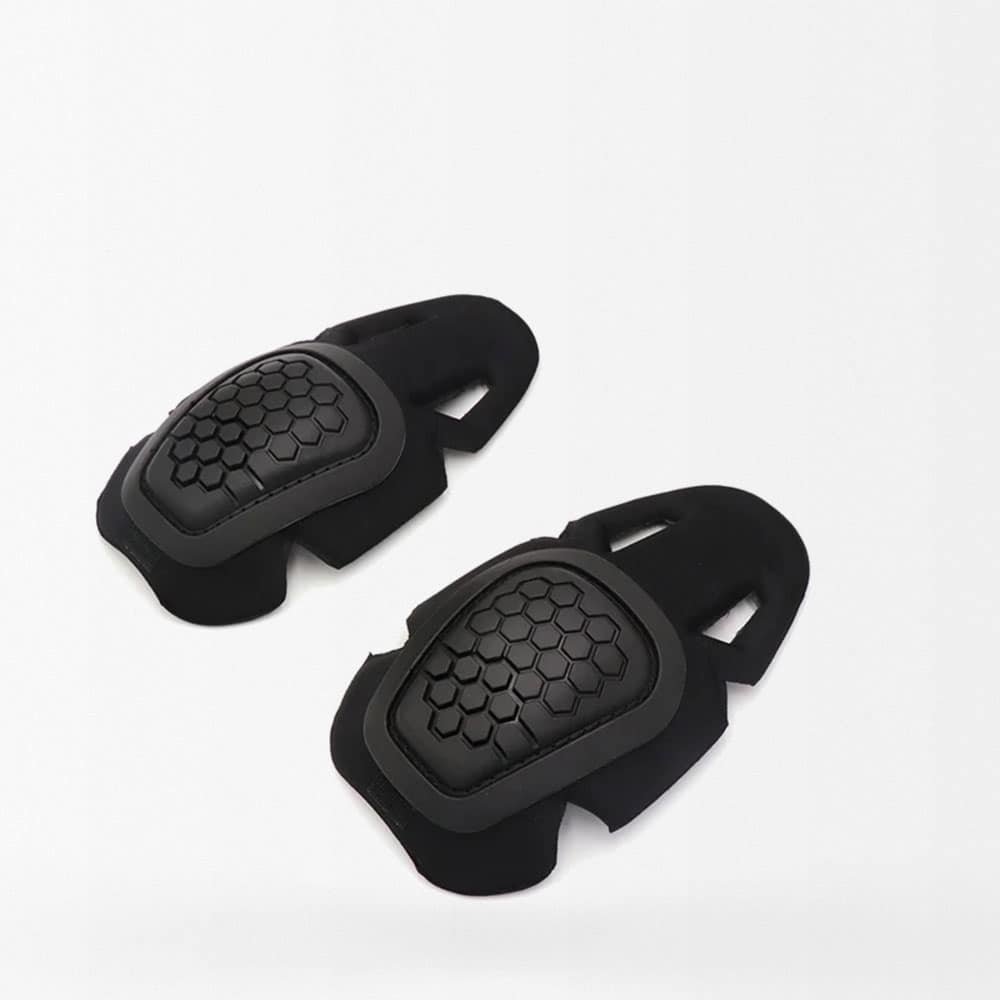 Pantalones de combate negros G4 con rodilleras