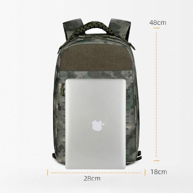Mochila MOLLE con corte láser - Imagen 6