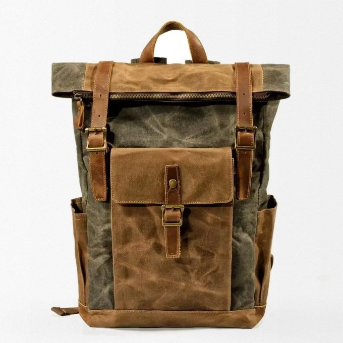 Mochila militar vintage