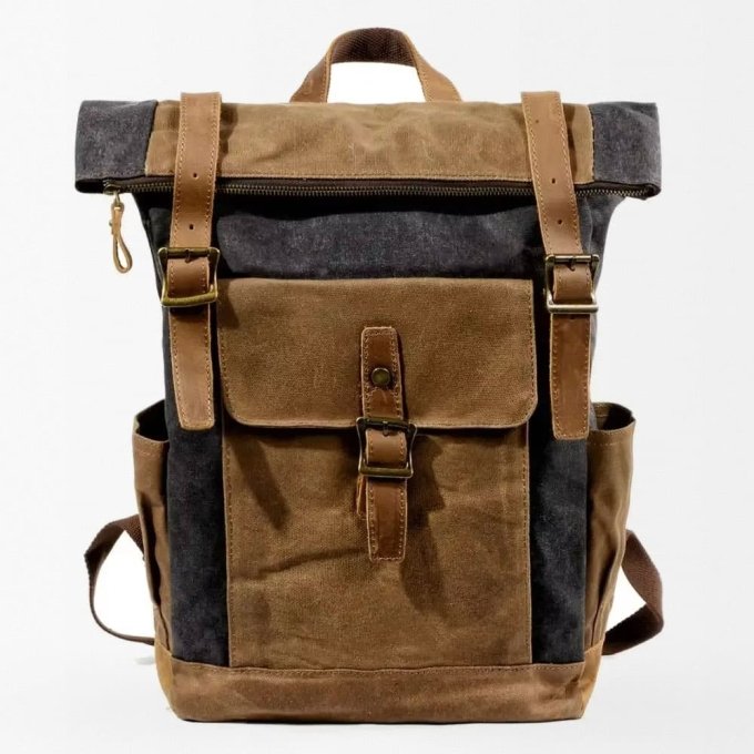 Mochila militar vintage - Imagen 5