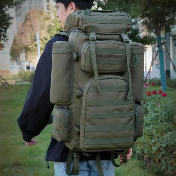 Mochila táctica militar de senderismo - Imagen 2