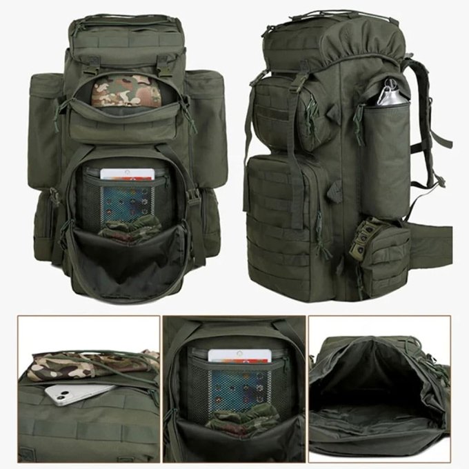 Mochila táctica militar de senderismo - Imagen 5