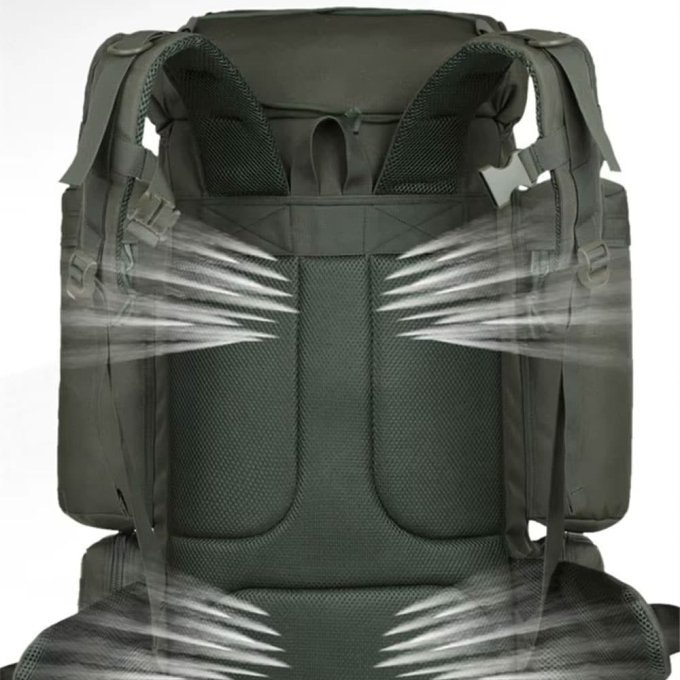 Mochila táctica militar de senderismo - Imagen 7