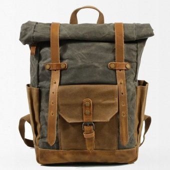 Mochila militar retro