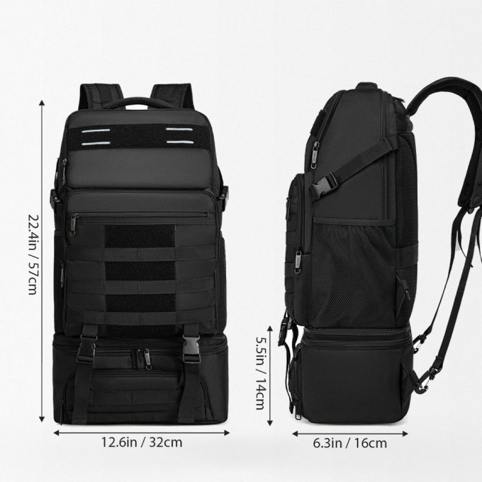 Mochila táctica para almuerzo - Imagen 3