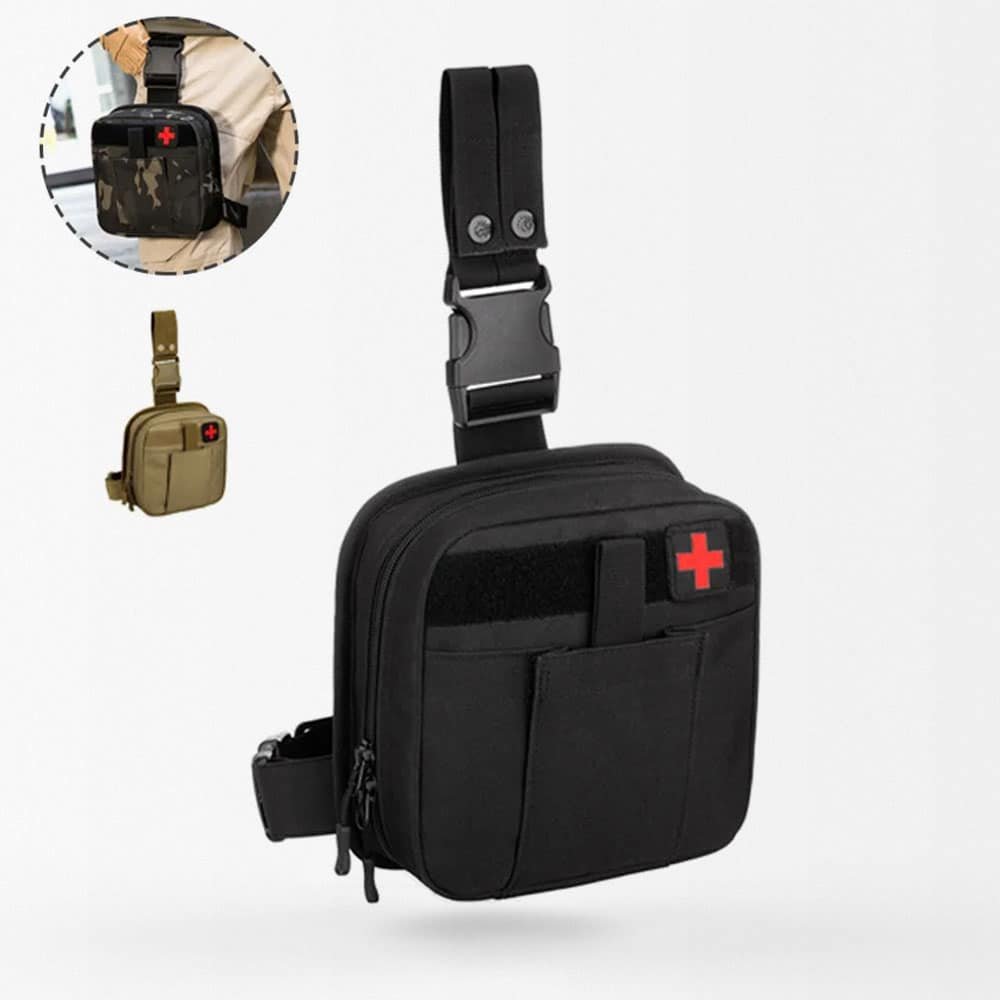 Bolsa táctica de pierna médica