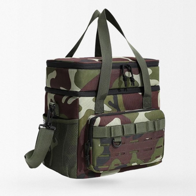 Bolsa térmica táctica camuflaje Woodland - Imagen 2