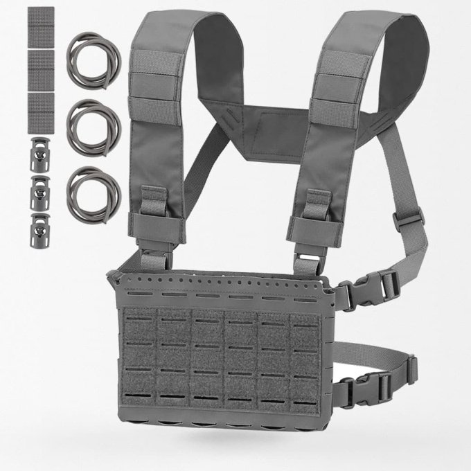Chaleco táctico Molle MK5 para 3 cargadores - Imagen 8