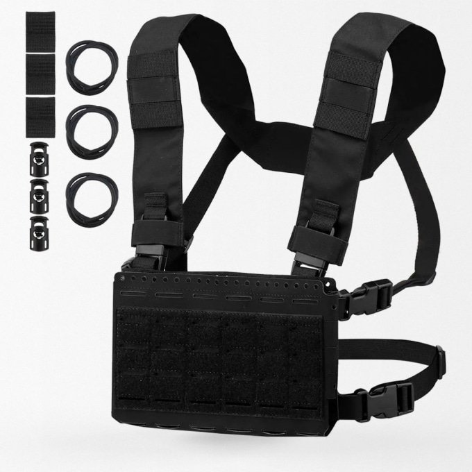 Chaleco táctico Molle MK5 para 3 cargadores - Imagen 7